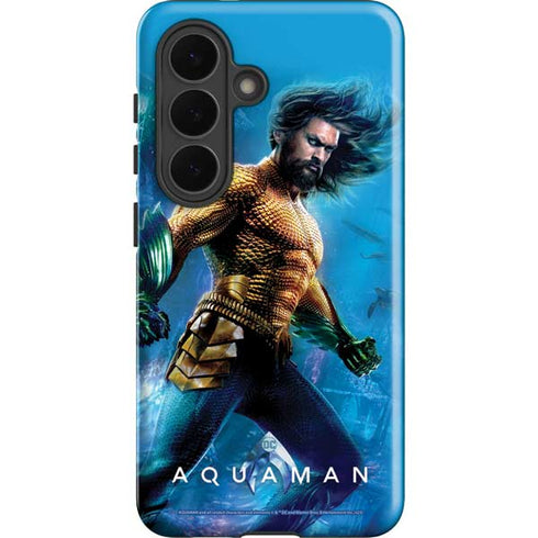 DC Comics Aquaman Movie Arthur Curry Poster Galaxy S26 Plus Impact Case