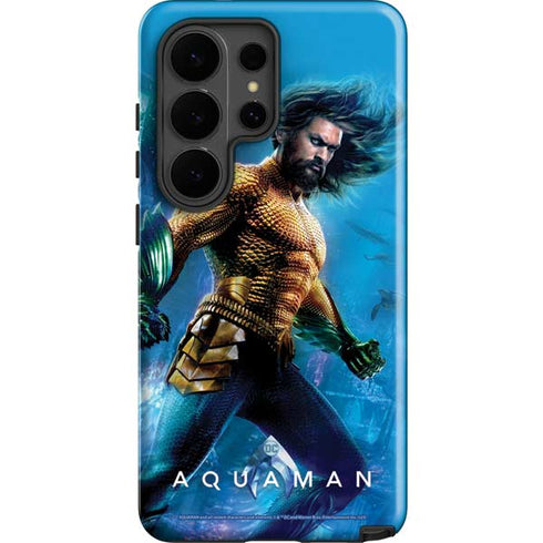 DC Comics Aquaman Movie Arthur Curry Poster Galaxy S26 Ultra Impact Case