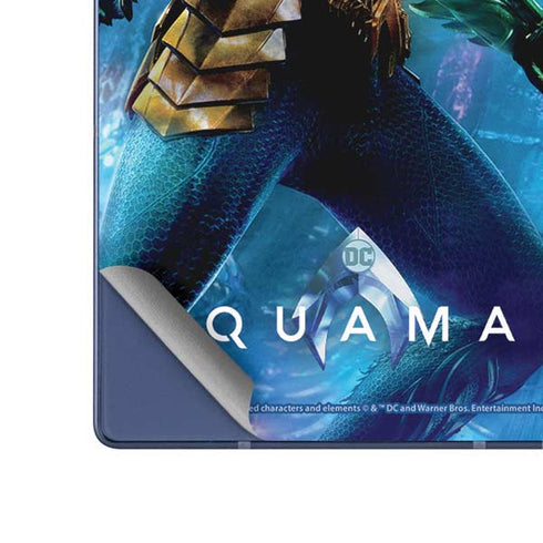 DC Comics Aquaman Movie Arthur Curry Poster Galaxy Z Fold6 Skin