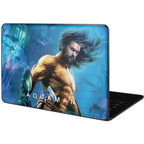 DC Comics Aquaman Movie Arthur Curry Poster Google Pixelbook Go Skin