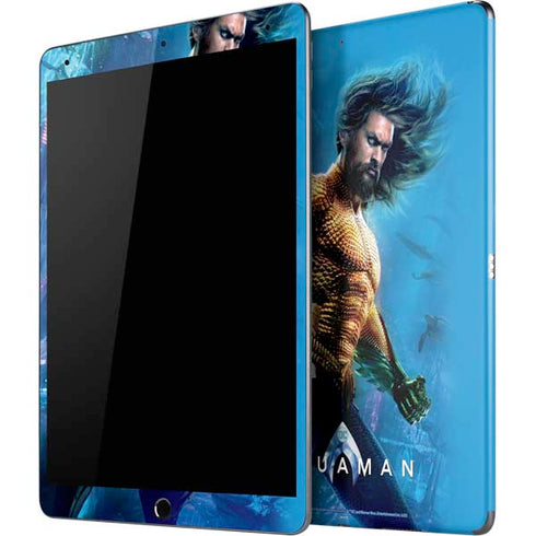 DC Comics Aquaman Movie Arthur Curry Poster iPad Skins