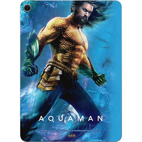 DC Comics Aquaman Movie Arthur Curry Poster Apple iPad Air Skin