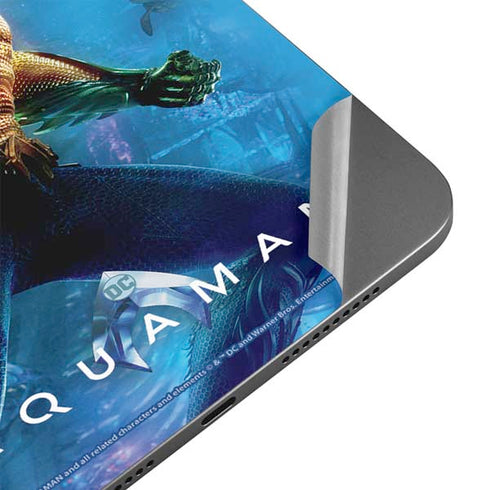 DC Comics Aquaman Movie Arthur Curry Poster Apple iPad Mini Skin
