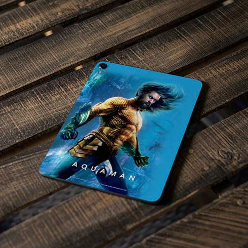 DC Comics Aquaman Movie Arthur Curry Poster Apple iPad Pro Skin