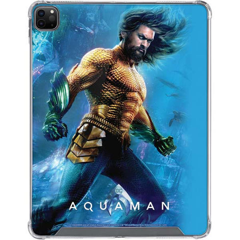DC Comics Aquaman Movie Arthur Curry Poster iPad Cases