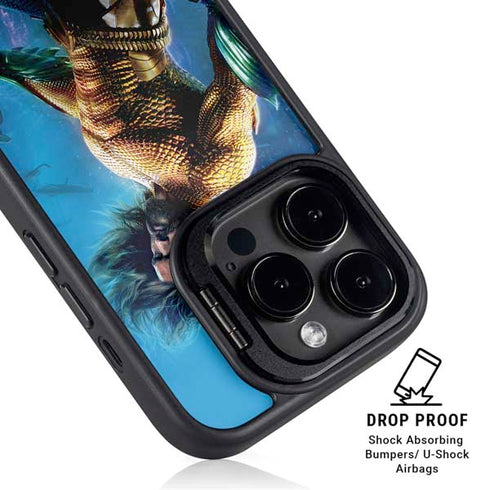 DC Comics Aquaman Movie Arthur Curry Poster iPhone 13 Pro Max Kickstand Case