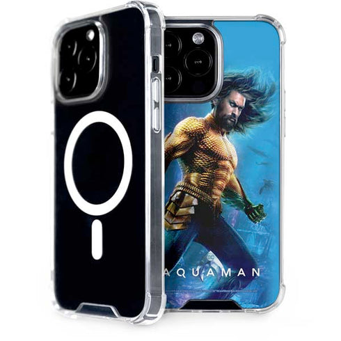 DC Comics Aquaman Movie Arthur Curry Poster iPhone Cases