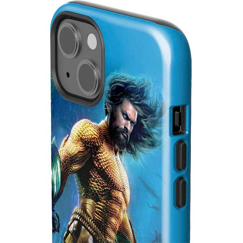 DC Comics Aquaman Movie Arthur Curry Poster iPhone 15 Impact Case