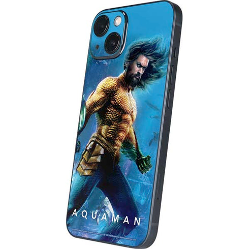 DC Comics Aquaman Movie Arthur Curry Poster iPhone 15 Skin