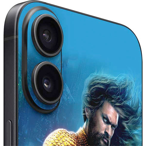 DC Comics Aquaman Movie Arthur Curry Poster iPhone 16 Plus Skin