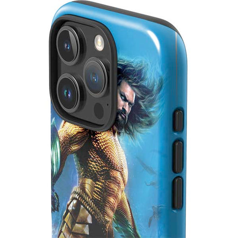 DC Comics Aquaman Movie Arthur Curry Poster iPhone 16 Pro Impact Case