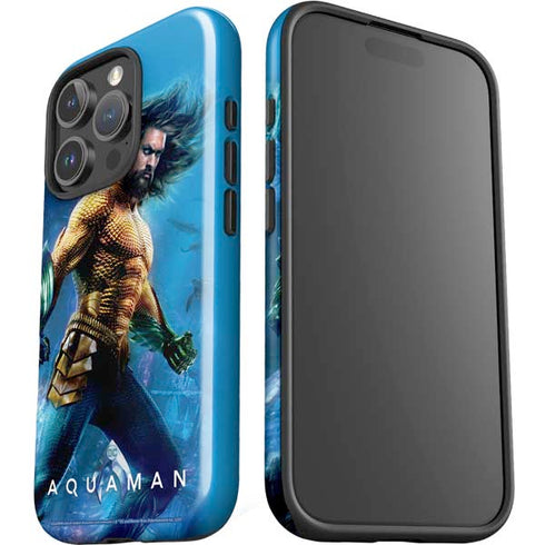DC Comics Aquaman Movie Arthur Curry Poster iPhone 16 Pro Impact Case