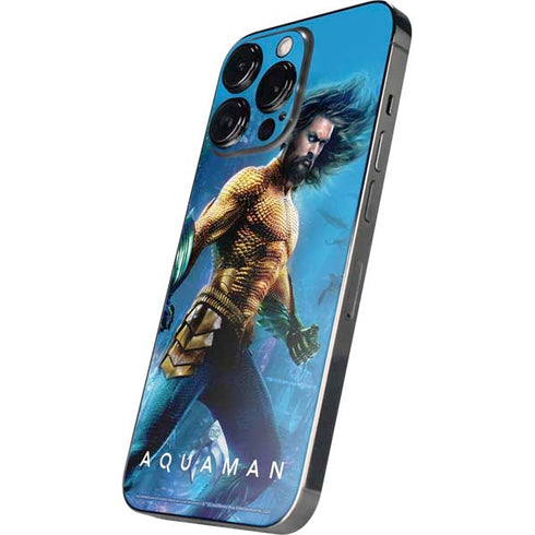 DC Comics Aquaman Movie Arthur Curry Poster iPhone 16 Pro Max Skin
