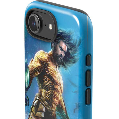 DC Comics Aquaman Movie Arthur Curry Poster iPhone 16e Impact Case
