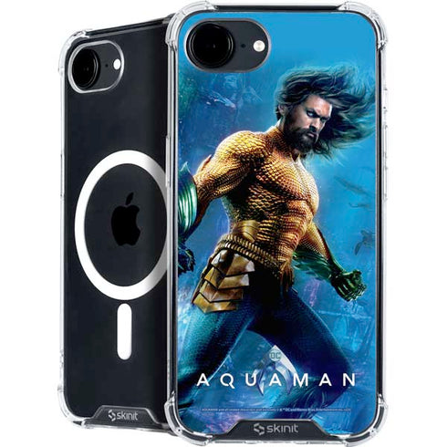 DC Comics Aquaman Movie Arthur Curry Poster iPhone 16e MagSafe Case