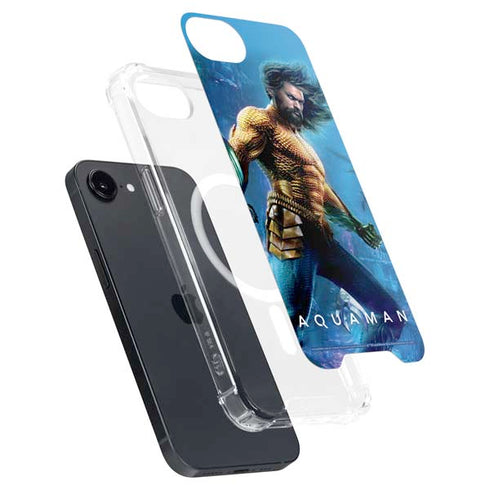 DC Comics Aquaman Movie Arthur Curry Poster iPhone 16e MagSafe Case
