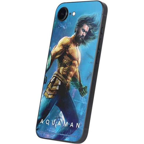 DC Comics Aquaman Movie Arthur Curry Poster iPhone 16e Skin