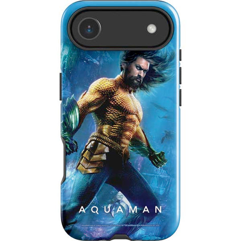 DC Comics Aquaman Movie Arthur Curry Poster iPhone 17 Air Impact Case