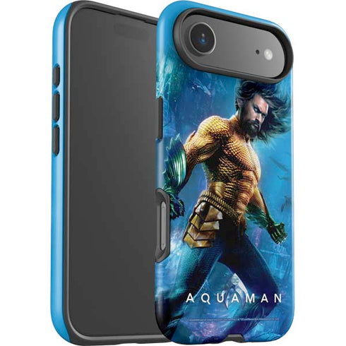DC Comics Aquaman Movie Arthur Curry Poster iPhone 17 Air Impact Case