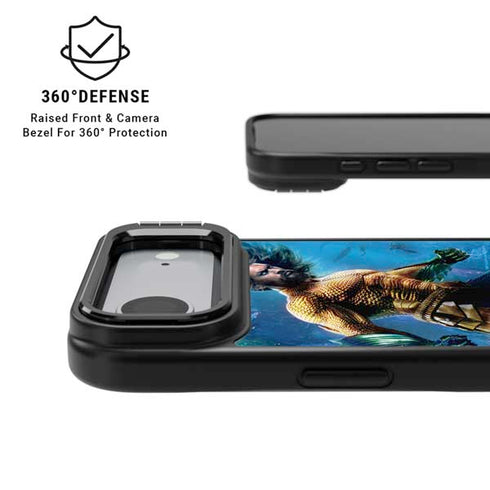 DC Comics Aquaman Movie Arthur Curry Poster iPhone 17 Air Kickstand Case