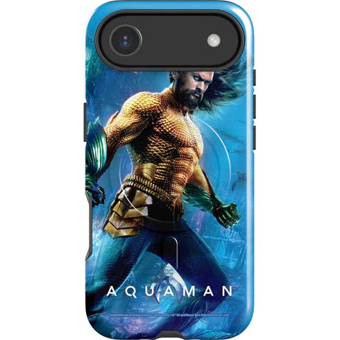 DC Comics Aquaman Movie Arthur Curry Poster iPhone 17 Air Magsafe Impact Case