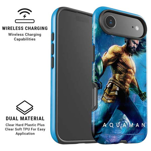 DC Comics Aquaman Movie Arthur Curry Poster iPhone 17 Air Magsafe Impact Case