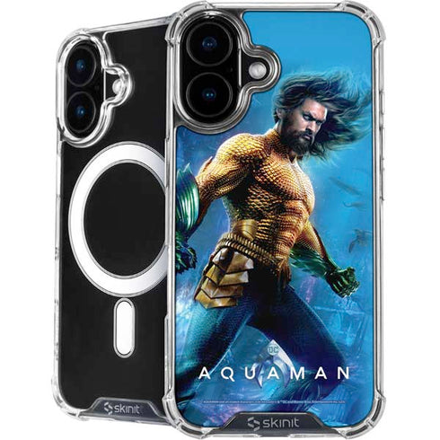 DC Comics Aquaman Movie Arthur Curry Poster iPhone 17 MagSafe Case