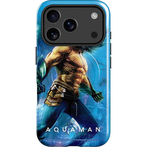 DC Comics Aquaman Movie Arthur Curry Poster iPhone 17 Pro Magsafe Impact Case