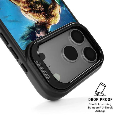 DC Comics Aquaman Movie Arthur Curry Poster iPhone 17 Pro Max Kickstand Case