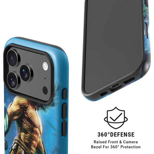 DC Comics Aquaman Movie Arthur Curry Poster iPhone 17 Pro Max Magsafe Impact Case