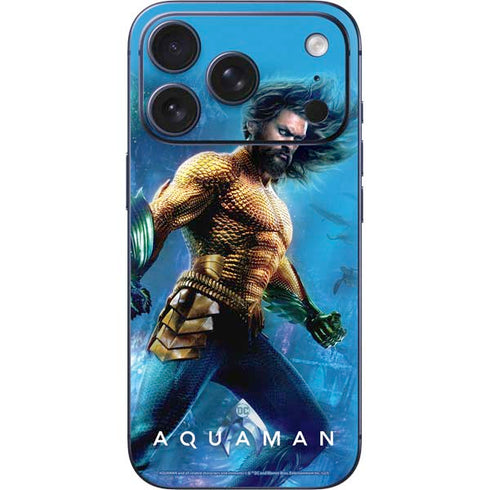 DC Comics Aquaman Movie Arthur Curry Poster iPhone 17 Pro Skin