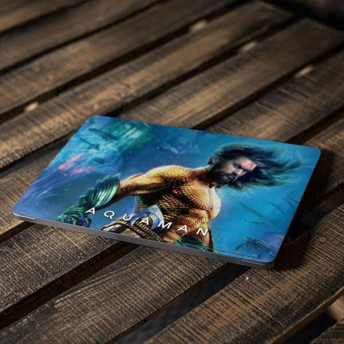DC Comics Aquaman Movie Arthur Curry Poster Apple MacBook Air Skin