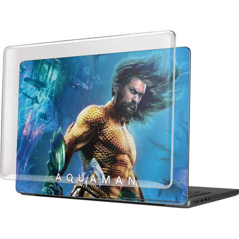 DC Comics Aquaman Movie Arthur Curry Poster MacBook Pro 14in (2021-24) Case plus Skin
