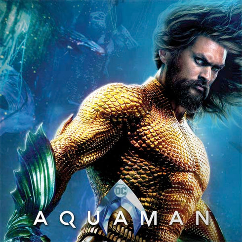 DC Comics Aquaman Movie Arthur Curry Poster MacBook Skins