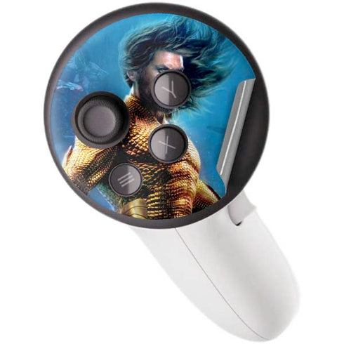 DC Comics Aquaman Movie Arthur Curry Poster Meta Quest 3S Skin