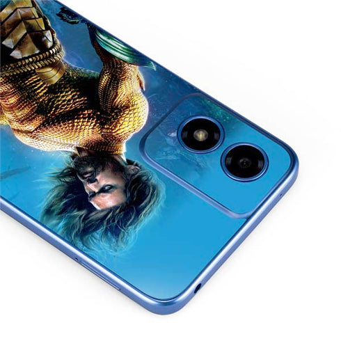DC Comics Aquaman Movie Arthur Curry Poster Moto G Play 4G (2024) Skin