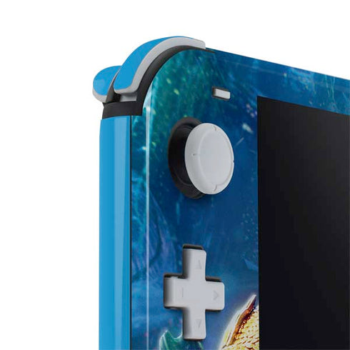 DC Comics Aquaman Movie Arthur Curry Poster Nintendo Switch Lite Skin