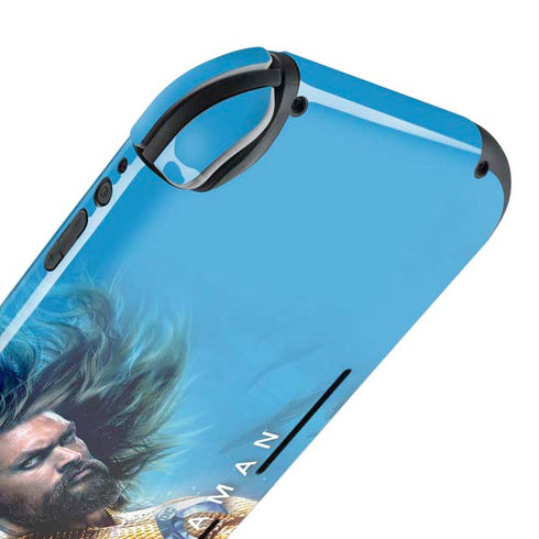 DC Comics Aquaman Movie Arthur Curry Poster Nintendo Switch Lite Skin