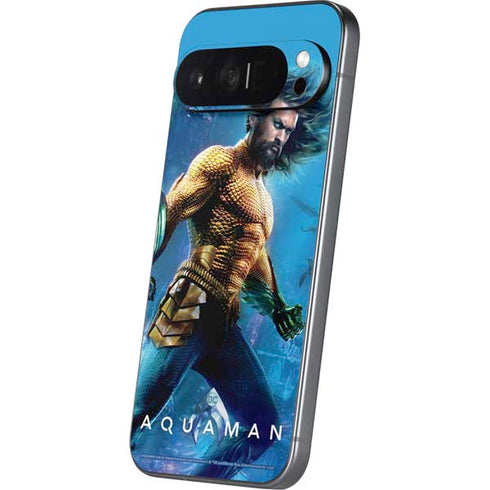 DC Comics Aquaman Movie Arthur Curry Poster Pixel 9 Pro XL Skin