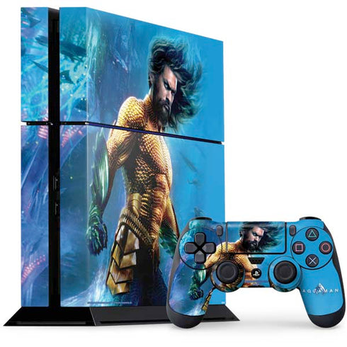 DC Comics Aquaman Movie Arthur Curry Poster PlayStation PS4 Skins
