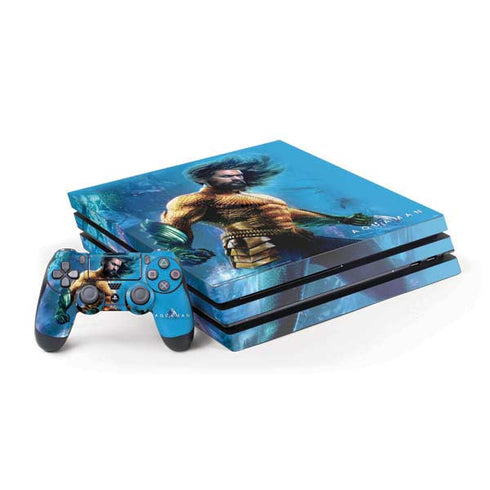 DC Comics Aquaman Movie Arthur Curry Poster PlayStation PS4 Skins