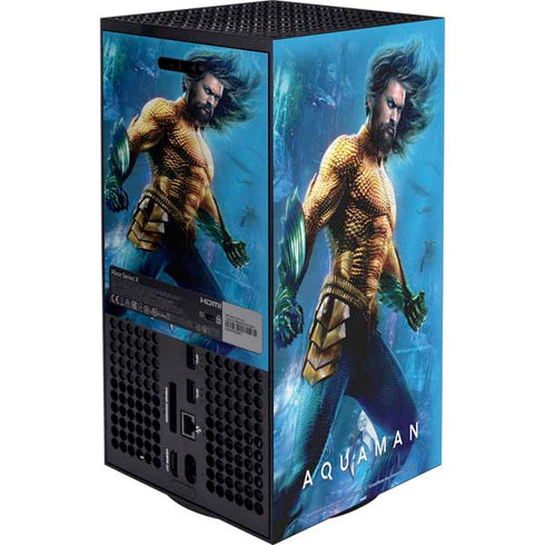 DC Comics Aquaman Movie Arthur Curry Poster Xbox Series X Bundle Skin