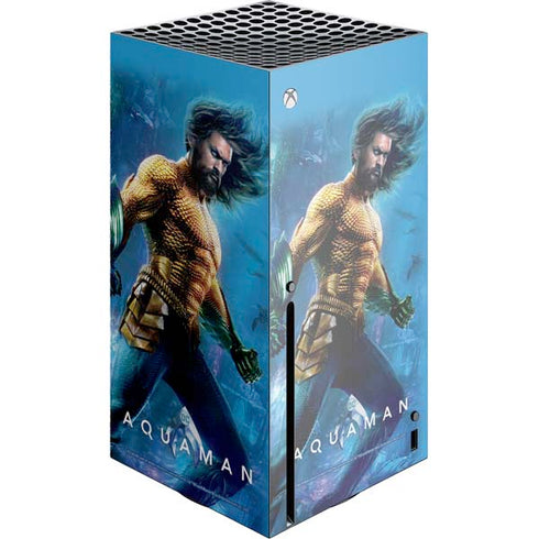 DC Comics Aquaman Movie Arthur Curry Poster Xbox Series X Skins