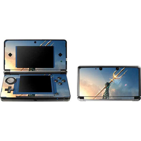 DC Comics Aquaman Movie Poster Trident Nintendo Skins