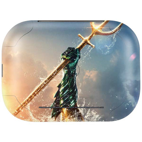 DC Comics Aquaman Movie Poster Trident Amazon Echo Buds Skin