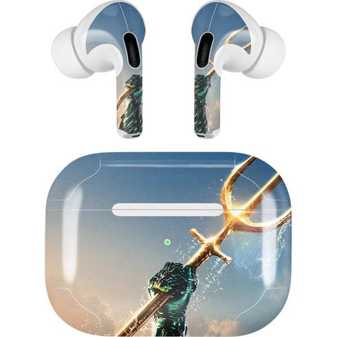 DC Comics Aquaman Movie Poster Trident Apple AirPods Pro Skin