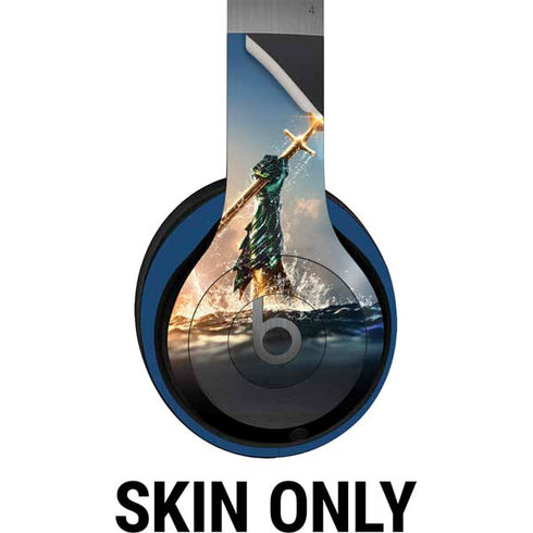 DC Comics Aquaman Movie Poster Trident Beats Solo 4 Wireless Headphones Skin
