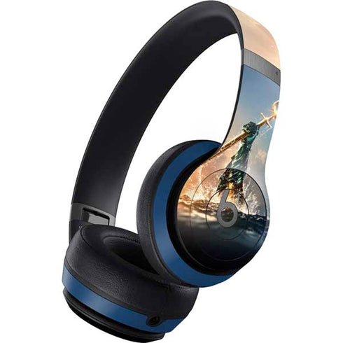 DC Comics Aquaman Movie Poster Trident Beats Solo 4 Wireless Headphones Skin