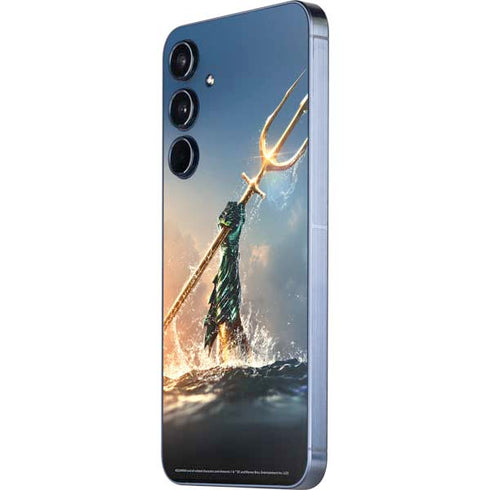 DC Comics Aquaman Movie Poster Trident Galaxy A35 5G Skin