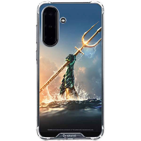 DC Comics Aquaman Movie Poster Trident Galaxy A36 5G Clear Case
